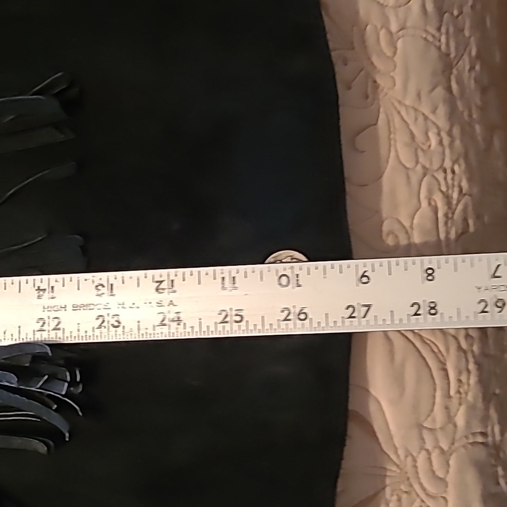 Suede Fringed Jacket - Picture 9 of 11